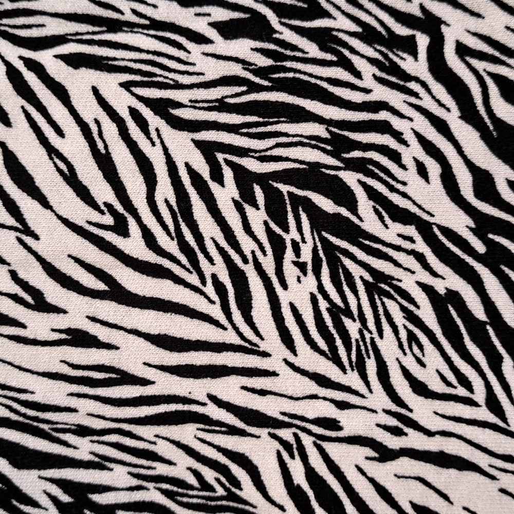 Free People Coco Animal Print Tank Top in Black/White - Picture 9 of 11